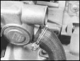 7.3B Radiator hose to thermostat housing
