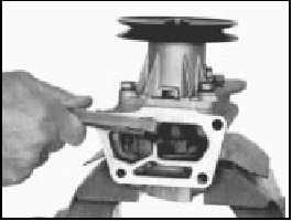 Fig. 2.6 Checking impeller clearance (Sec 9)