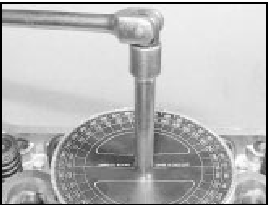 29.24 Tightening a cylinder head bolt through 90º using a protractor