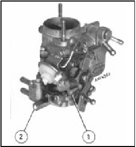 Fig. 3.3 Weber 32 ICEV 51/250 (Sec 6)