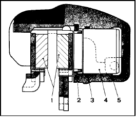 Fig. 8.3 Sectional view of caliper (Sec 5)