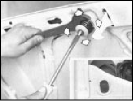 Fig. 12.2 Adjusting bonnet lock striker (Sec 8)
