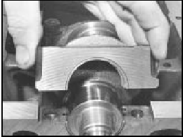 5D.6 Fitting a main bearing cap