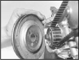 5D.22 Crankshaft pulley installation