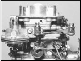 9B.34C Weber 30/32 DMTE carburettor from choke link side